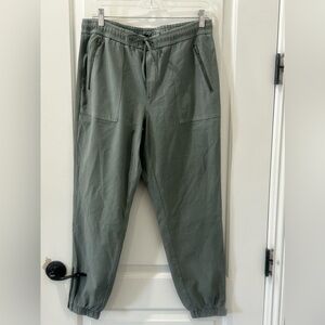 Athleta Farallon Joggers size 12 Excellent condition. Green
